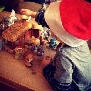 Little People kerststal