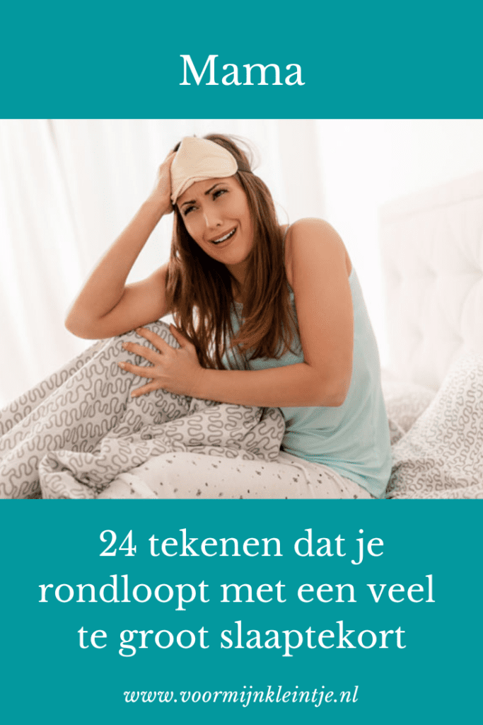 slaaptekort moeder