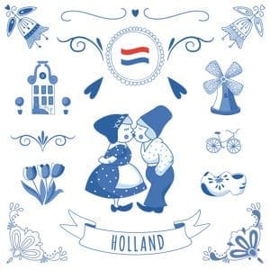Oud Hollands kinderfeestje uitnodiging