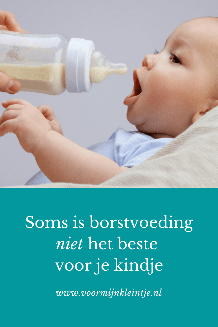 borstvoeding niet het beste