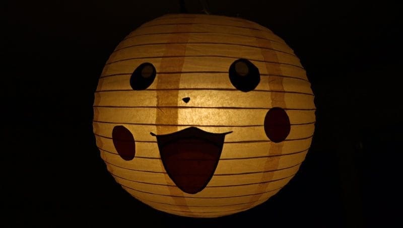 lichtgevende pikachu pokemon feestje