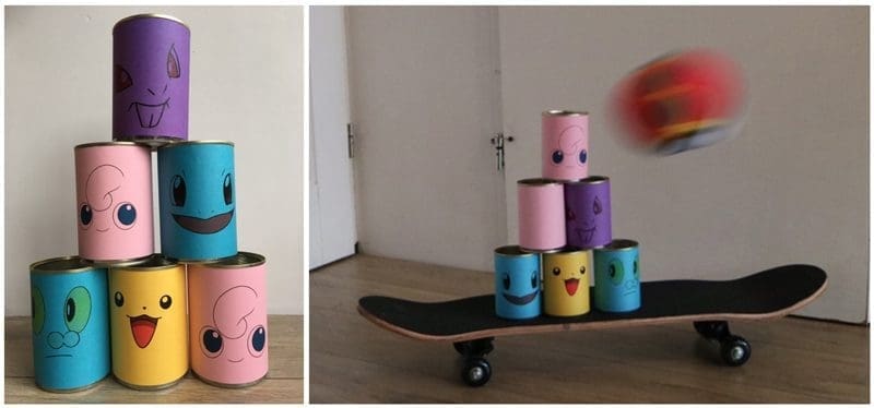 pokebal gooien pokemon feestje