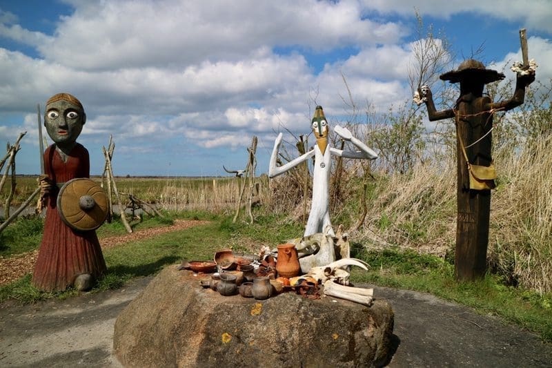 De offerplaats van Bork Vikingehavn