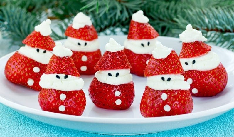 kerstdiner school kerstman