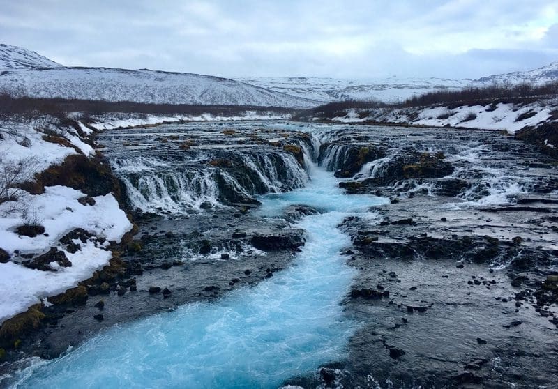 bruarfoss rondreis ijsland