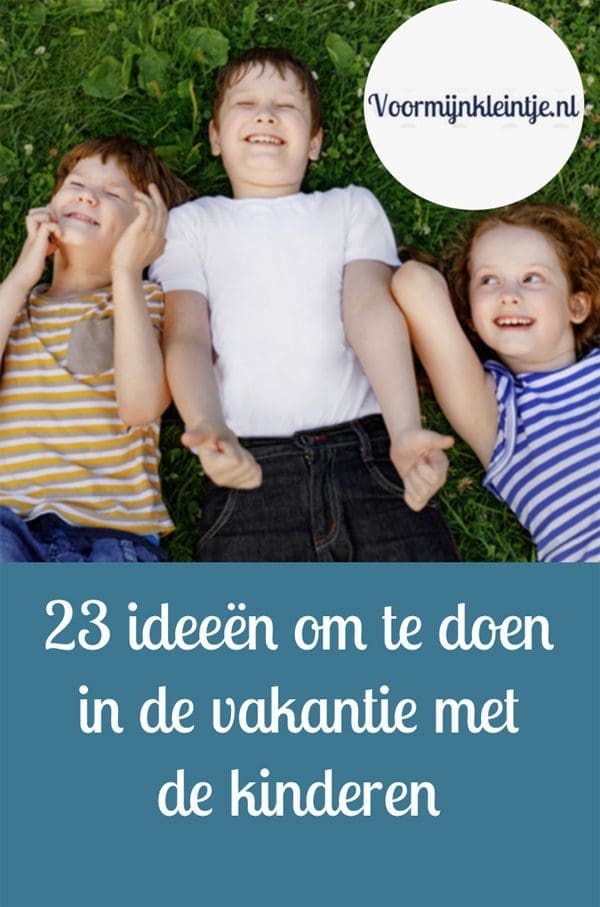 doen in de vakantie