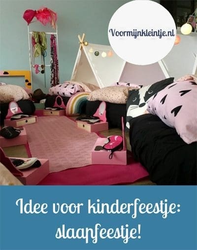 slaapfeestje kind idee