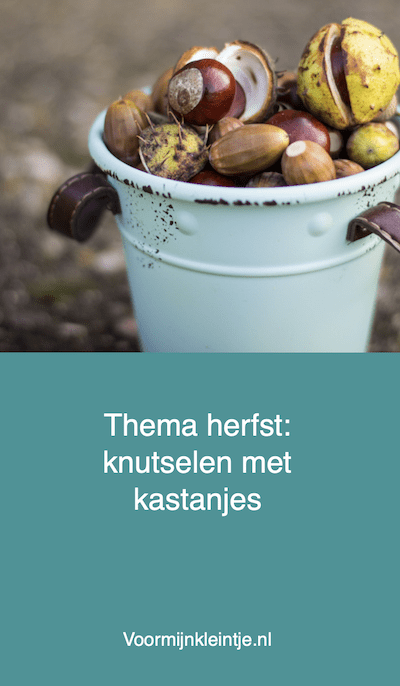 kind knutsel kastanje