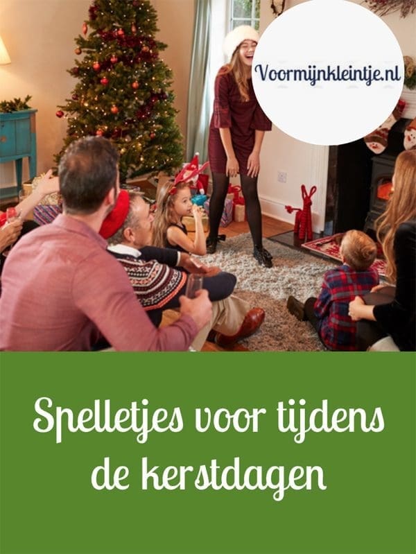 Spelletjes tijdens de kerstdagen