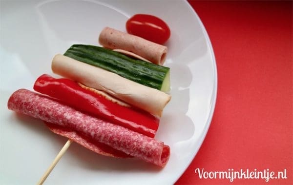 kersthapje vleeswaren