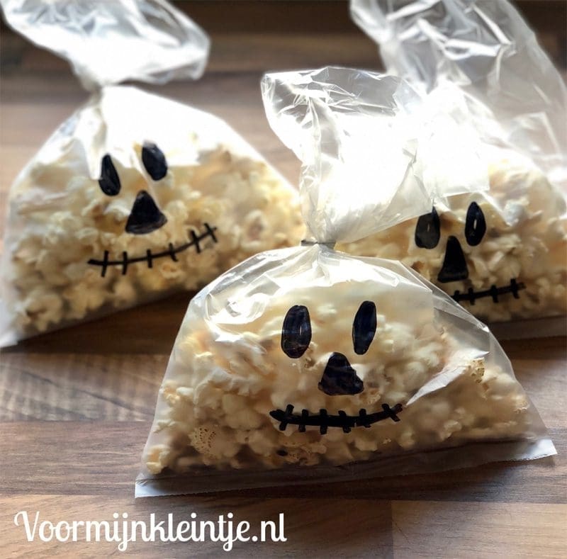 popcorn traktatie zakje