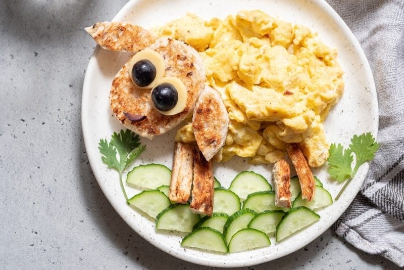 paasontbijt toast ei