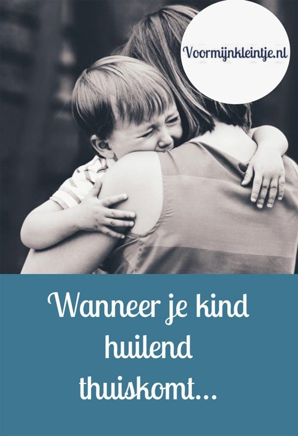 zoon huilend thuis
