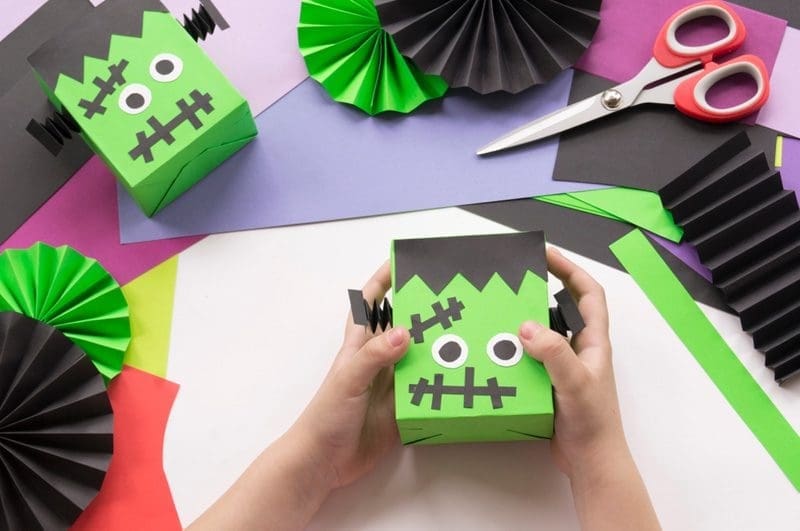 knutselen voor Halloween