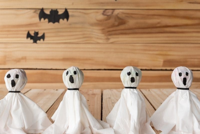 spookjes knutselen voor Halloween