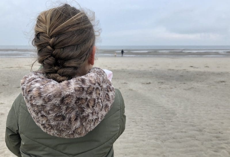 Texel strand winter