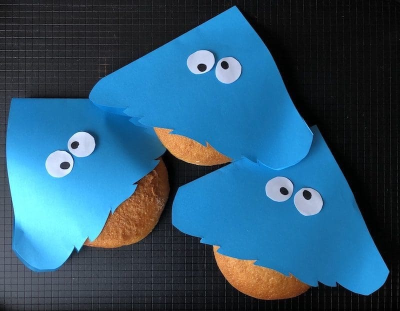 traktatie met eierkoek