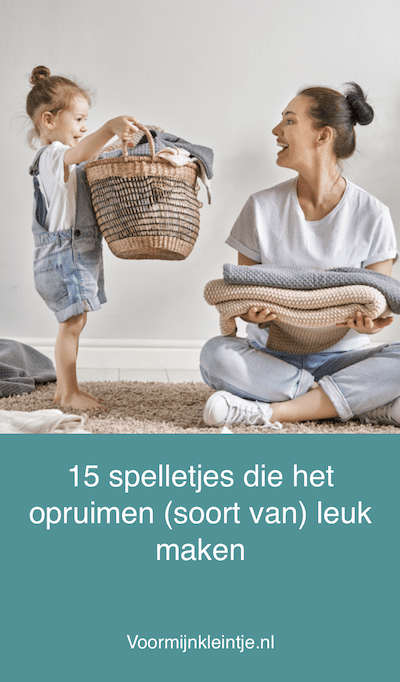 opruim spelletjes kinderen