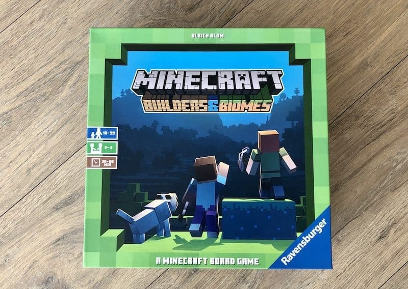 review minecraft bordspel