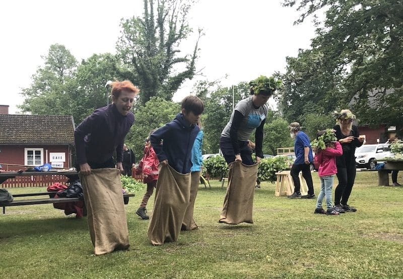 midzomer spelletjes zweden