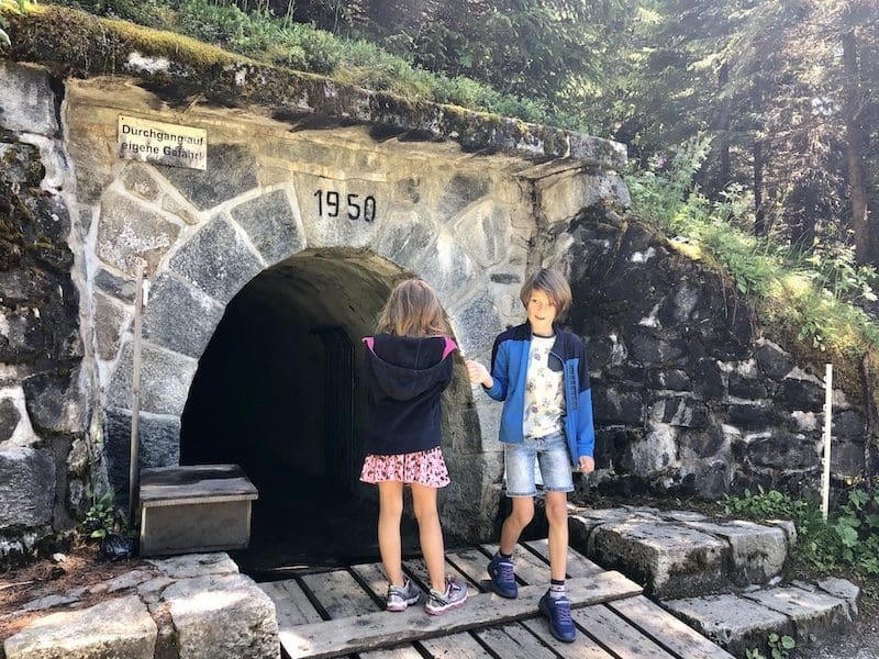 wandeling tunnel oostenrijk