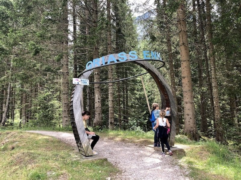 code kraken Ehrwald Wassererlebnisweg zugspitze