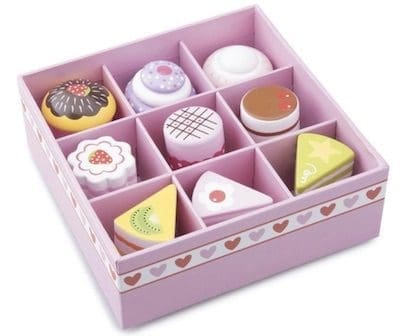 speelgoed hout taart