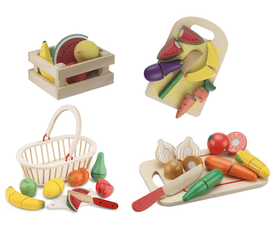 speelgoed hout voedsel