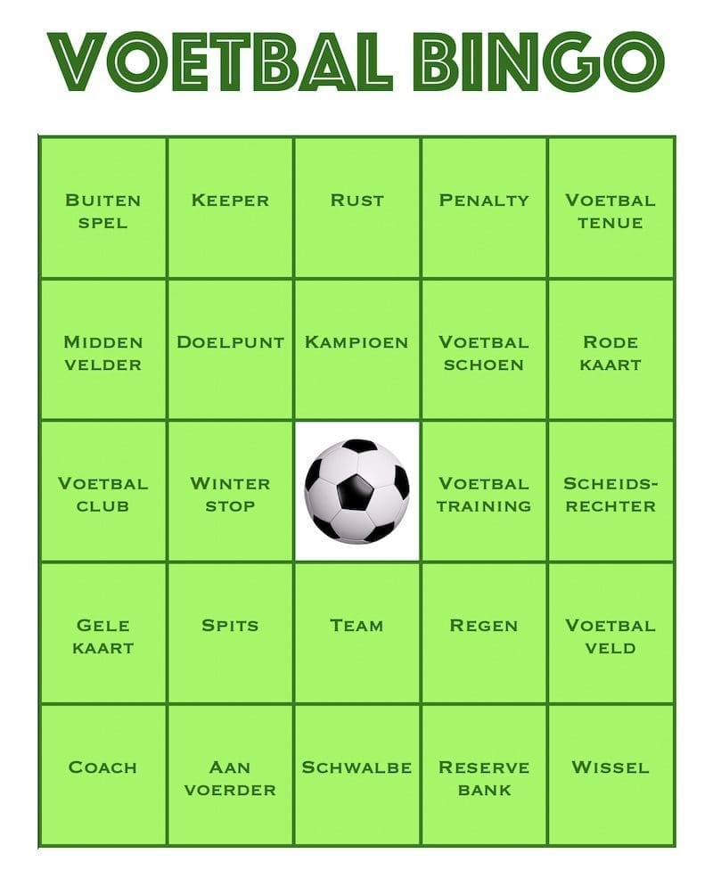 feestje voetbal kind