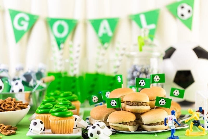 kind feestje voetbal