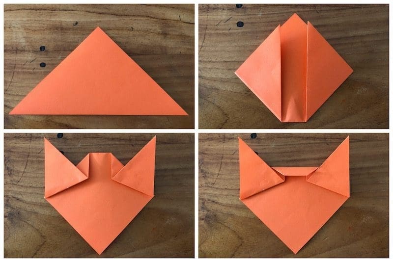 Knutselen vos herfst