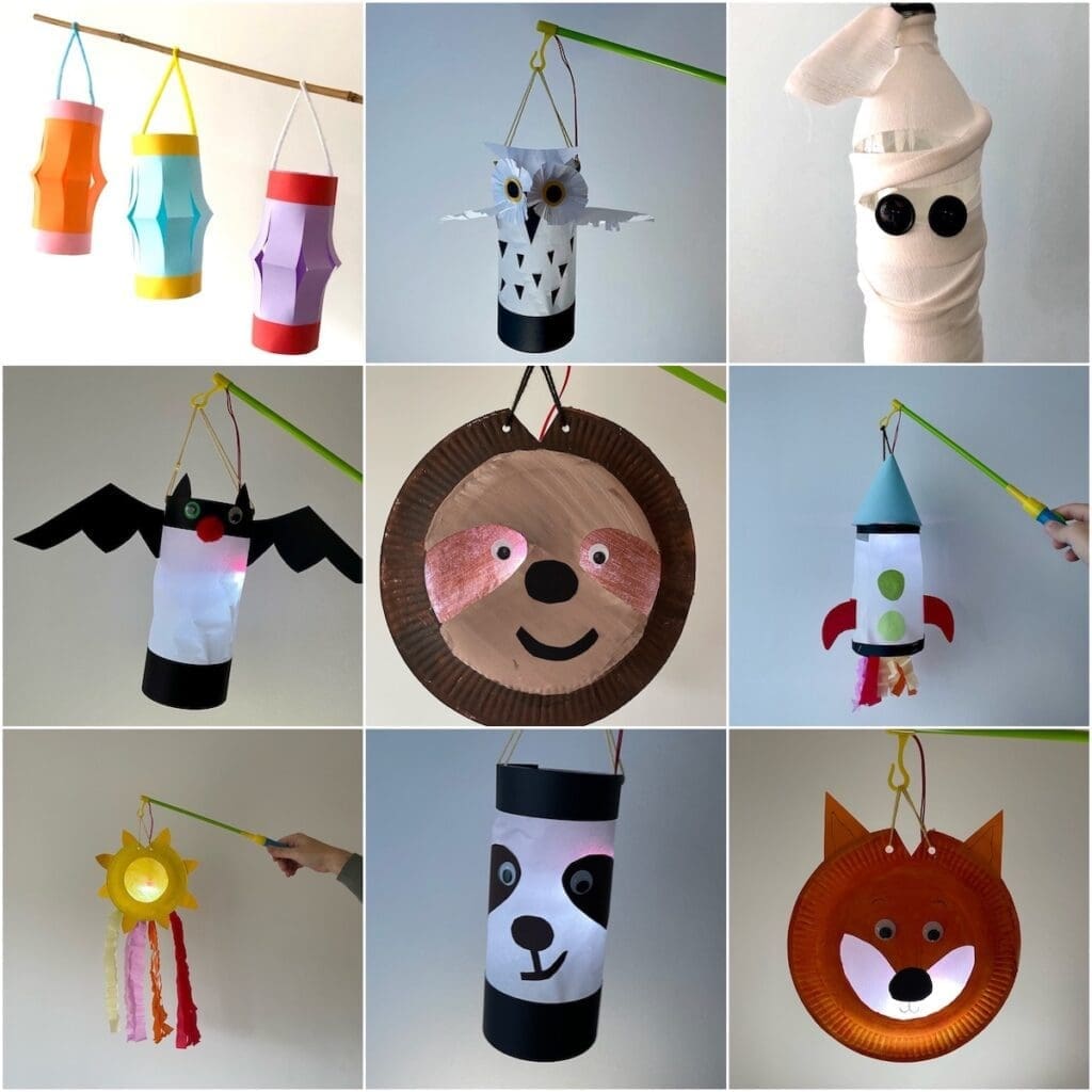 lampion maken Sint Maarten