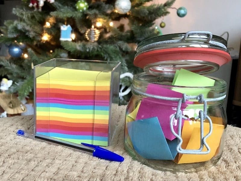 nieuwjaar herinneringen pot