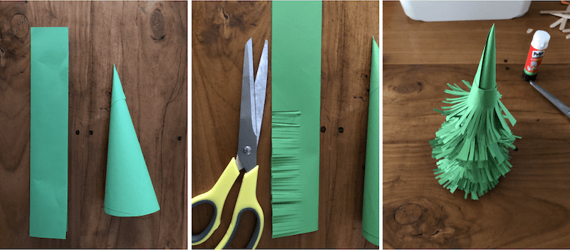 voorbeeld knutselen kerstboom