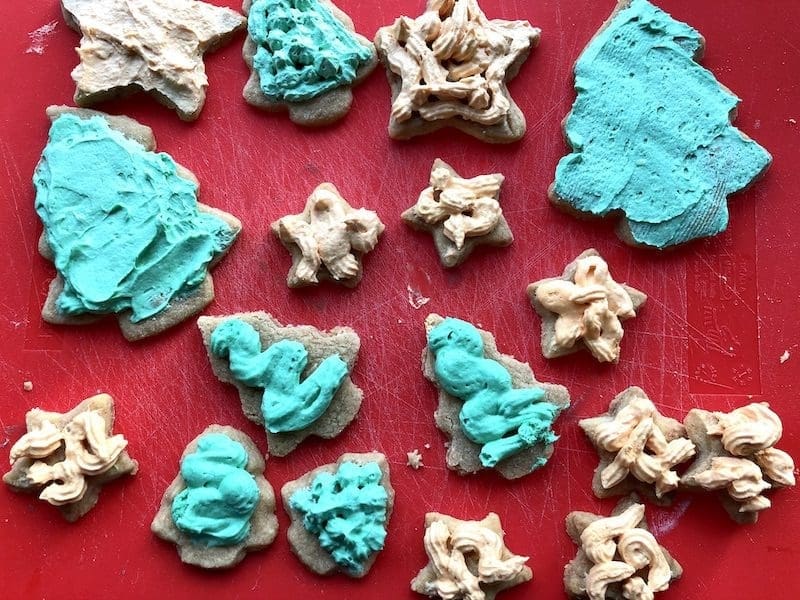 kinderen kerst koekjes