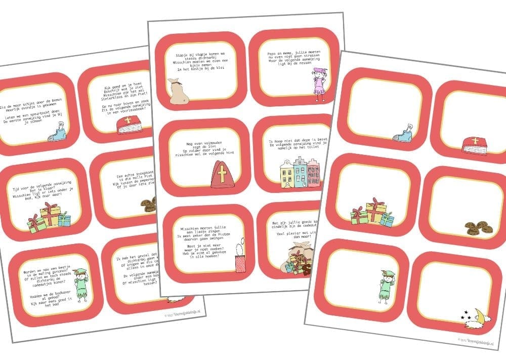 sinterklaas speurtocht