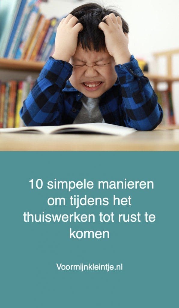 kind rustig worden
