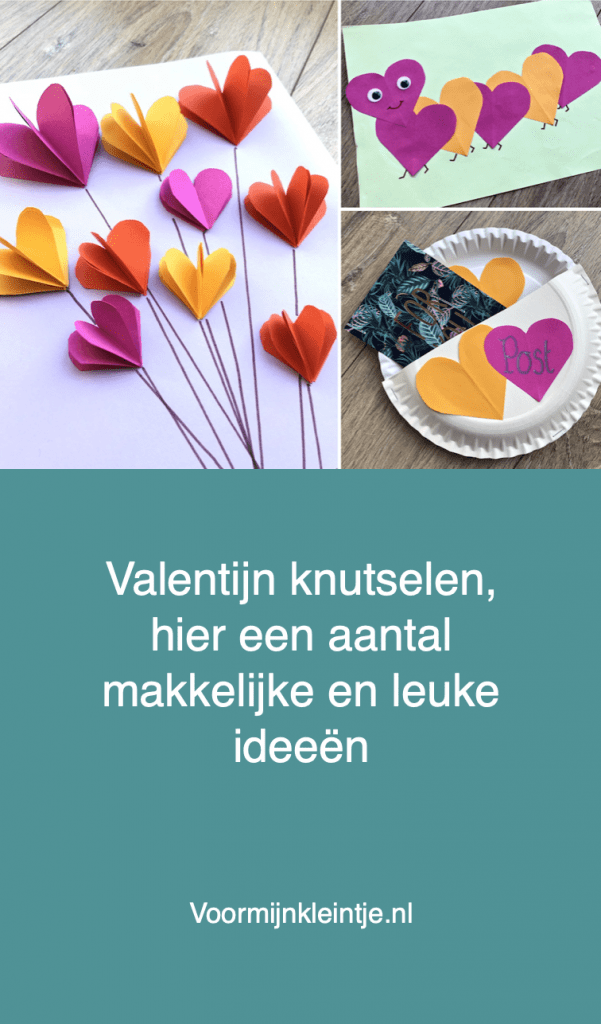 hartjes knutselen valentijn