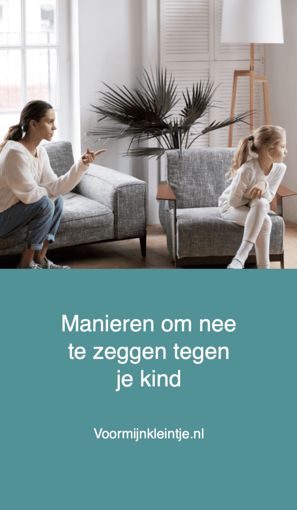 opvoeding nee zeggen