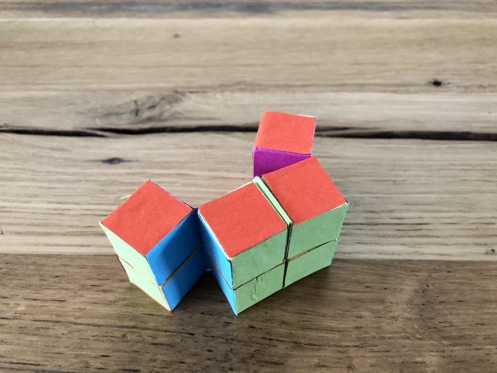 cube fidget maken