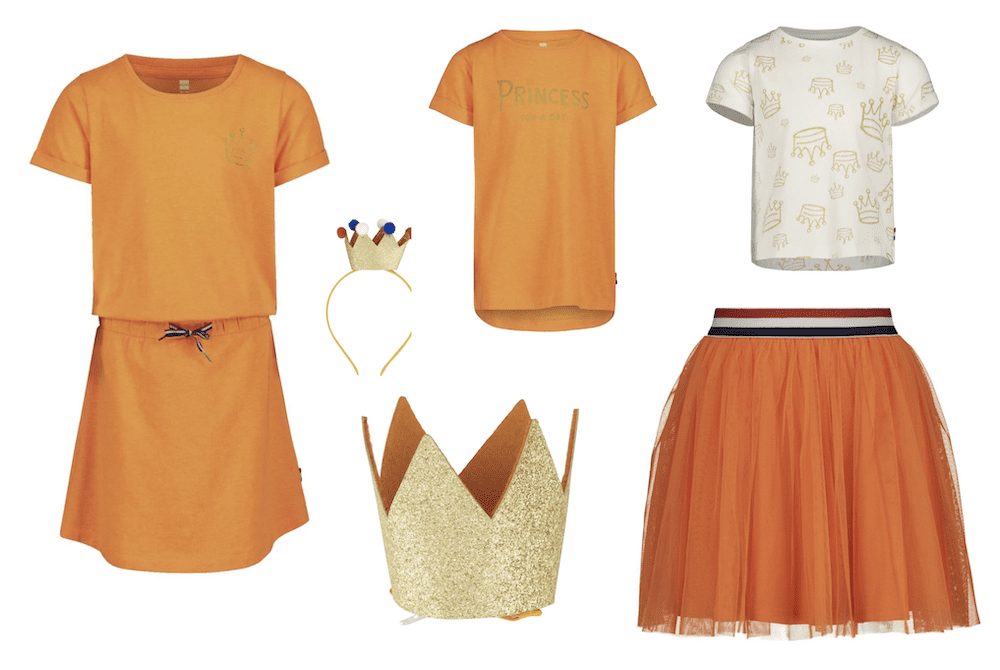 meisjes kleding koningsdag