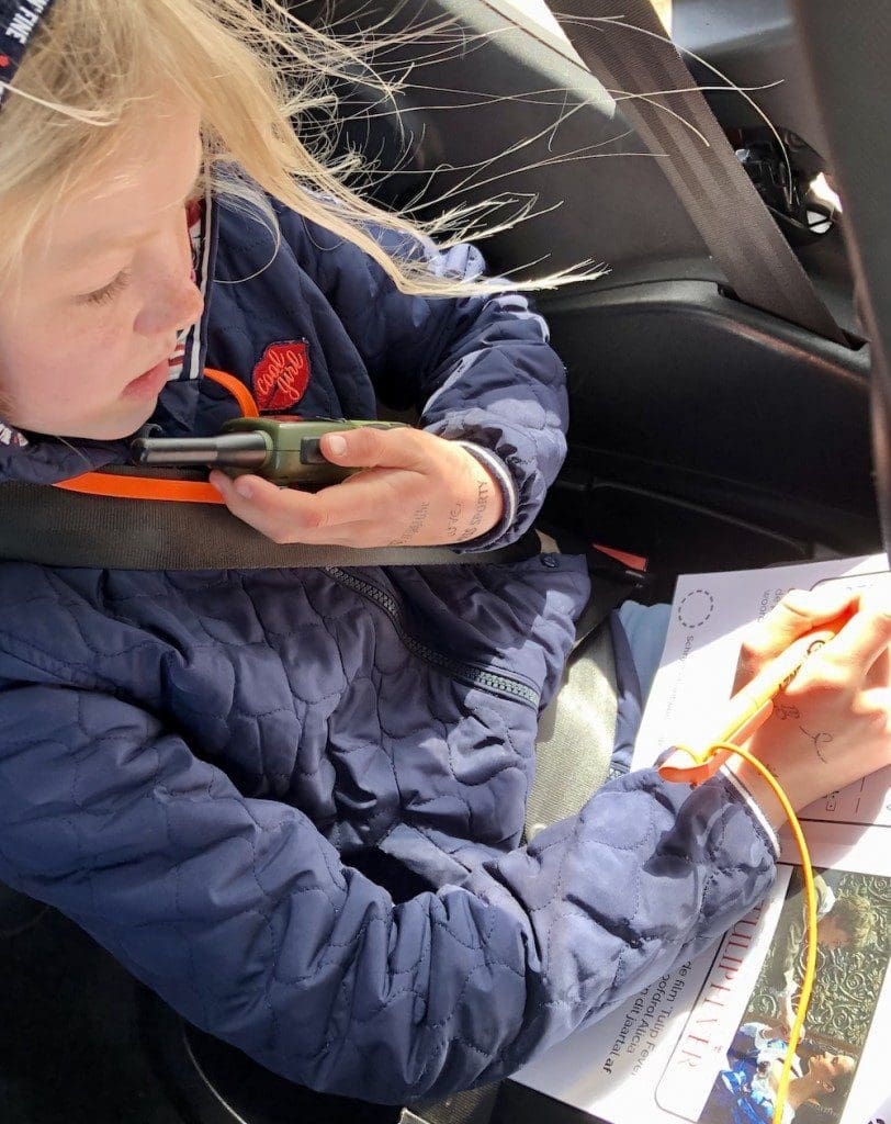 activiteit kinderen bollenvelden