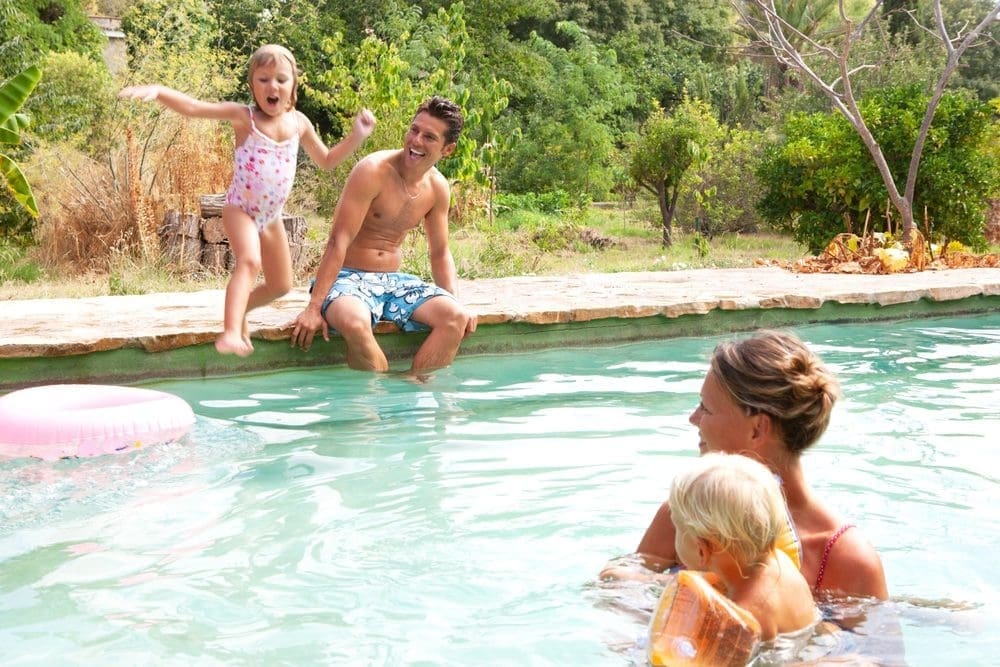 gezin vakantie huisje