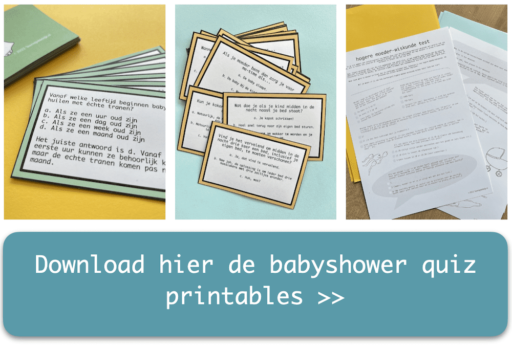 babyshower spelletjes