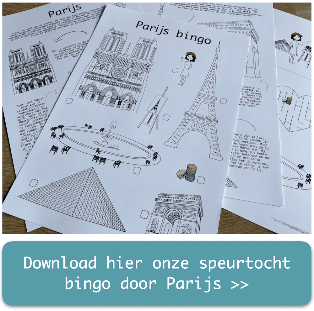 omgeving van Parijs met kind