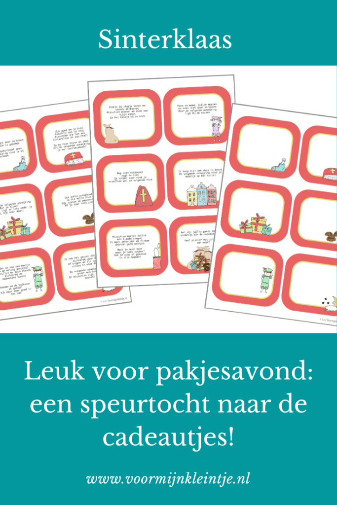 sinterklaas speurtocht