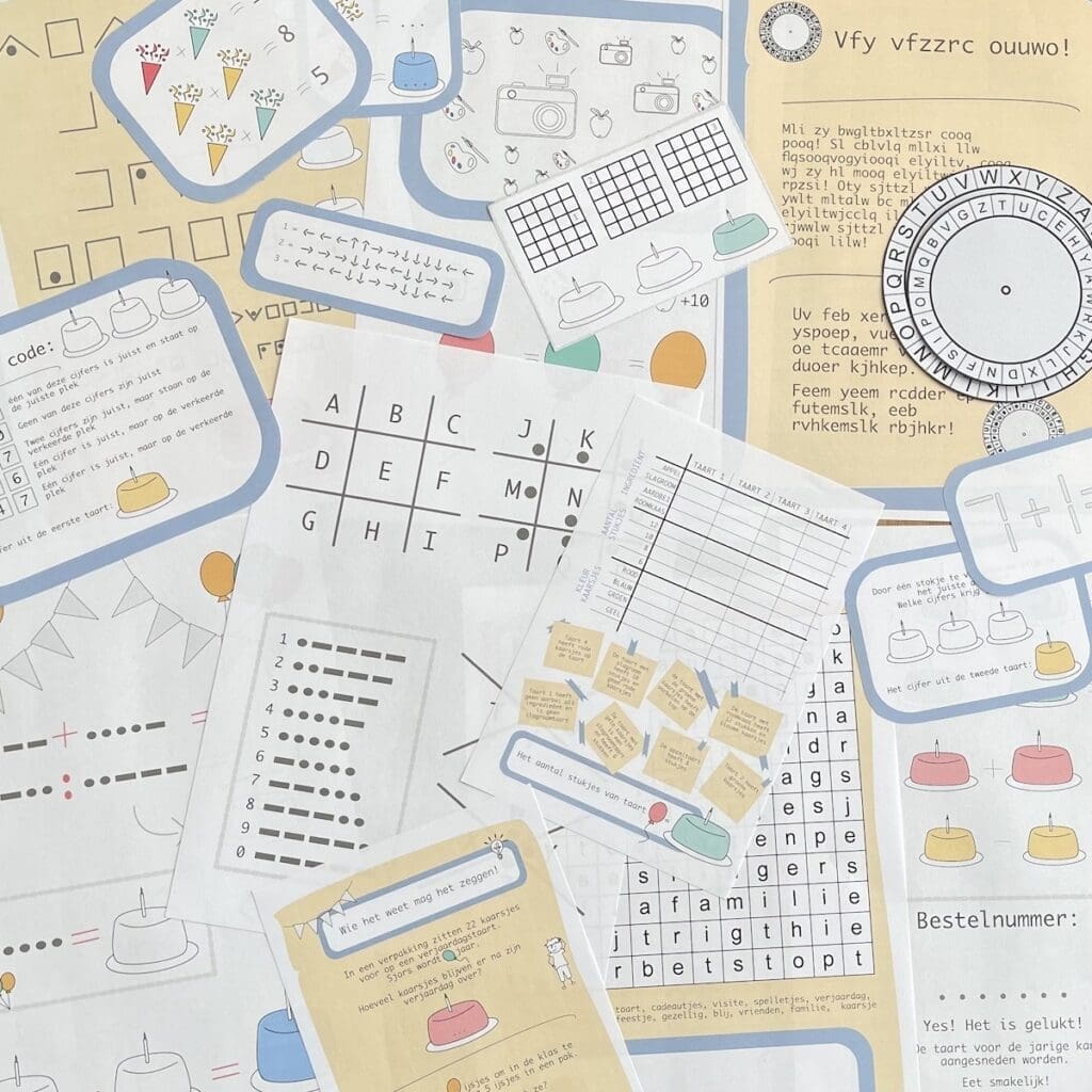 Escape room voor een kinderfeestje