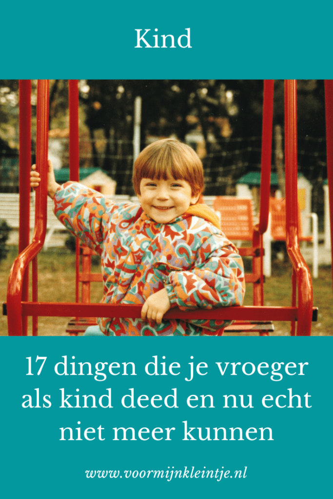 dingen die kinderen vroeger deden