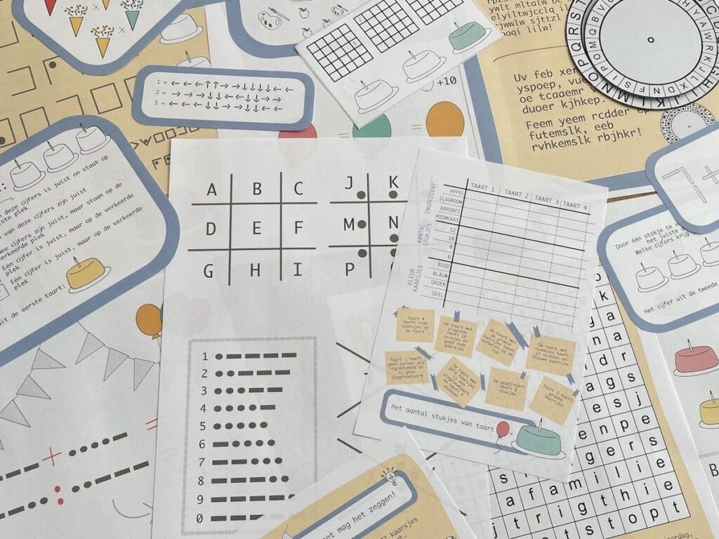 Escape room voor een kinderfeestje