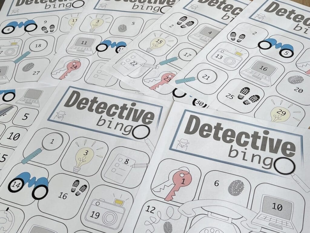 detective kinderfeestje spelletjes